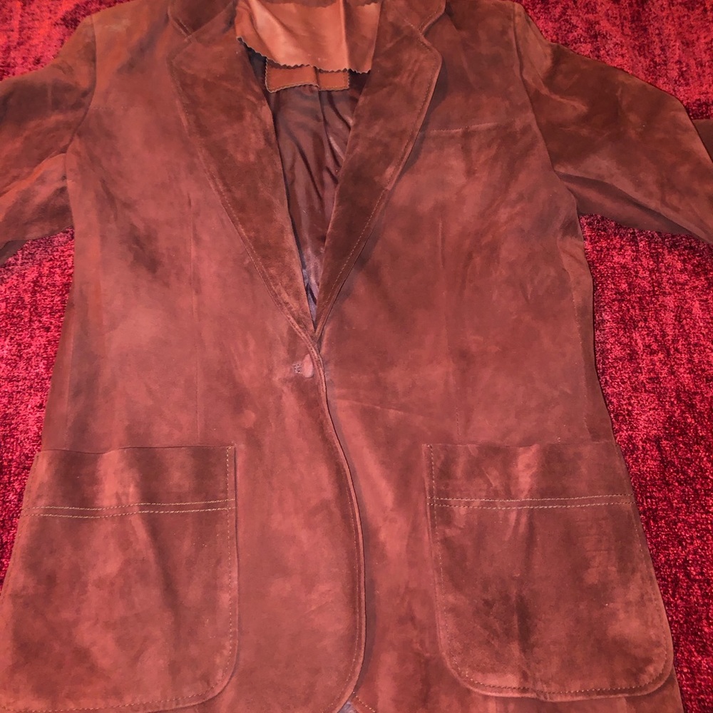 Authentic GUCCI SUED BLAZER for A WOMAN